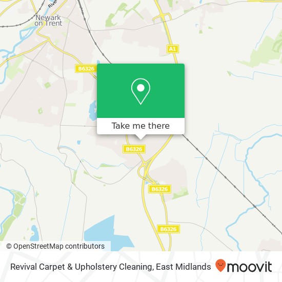 Revival Carpet & Upholstery Cleaning map