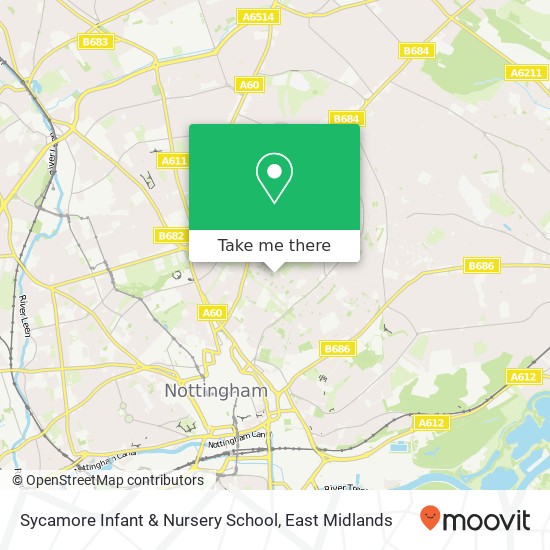 Sycamore Infant & Nursery School map
