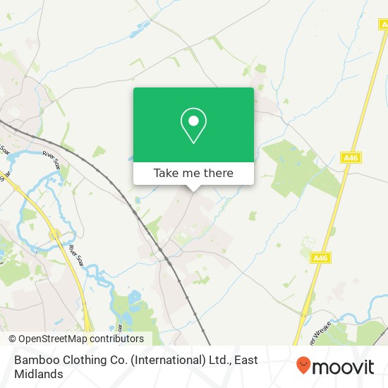 Bamboo Clothing Co. (International) Ltd. map