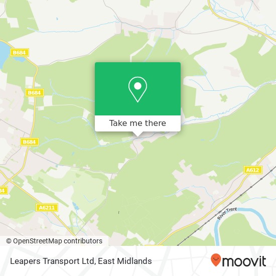 Leapers Transport Ltd map