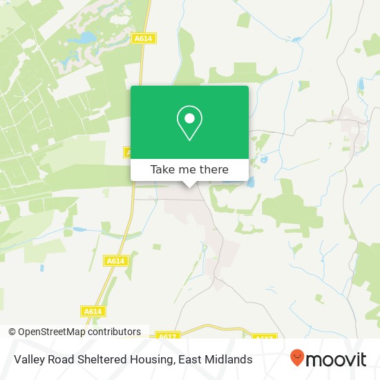 Valley Road Sheltered Housing map