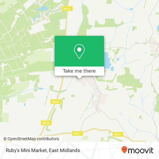 Ruby's Mini Market map
