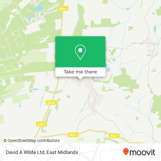 David A Wilde Ltd map