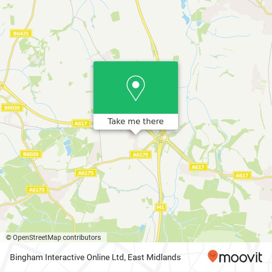 Bingham Interactive Online Ltd map