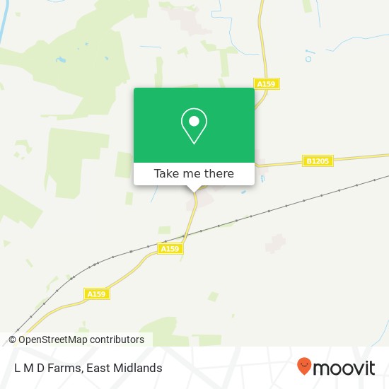 L M D Farms map