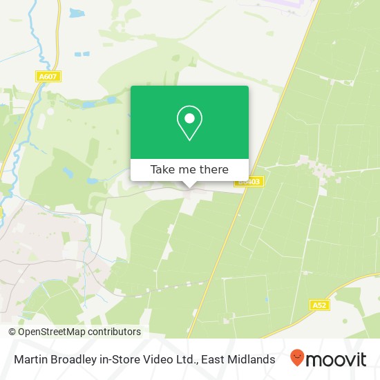 Martin Broadley in-Store Video Ltd. map
