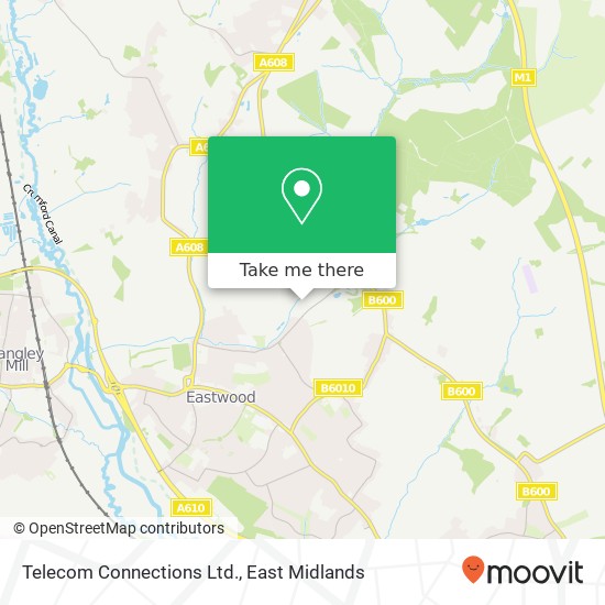Telecom Connections Ltd. map