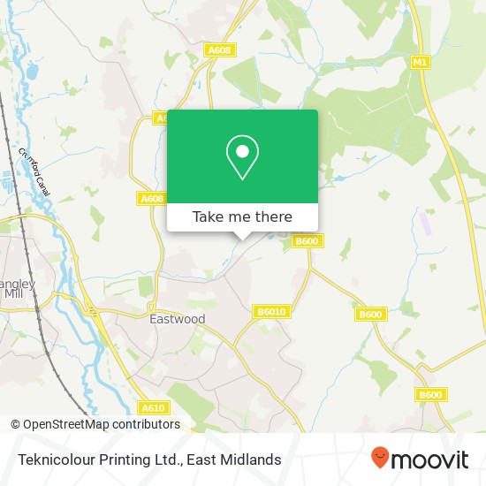 Teknicolour Printing Ltd. map