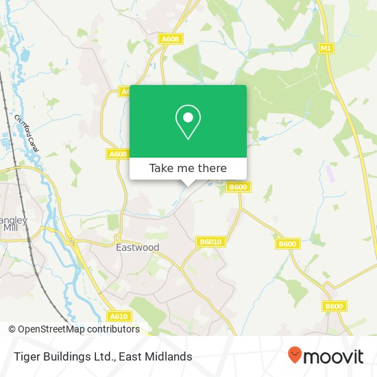 Tiger Buildings Ltd. map