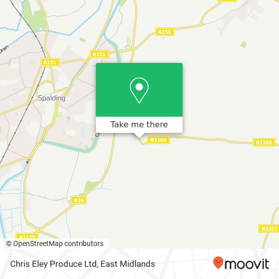 Chris Eley Produce Ltd map