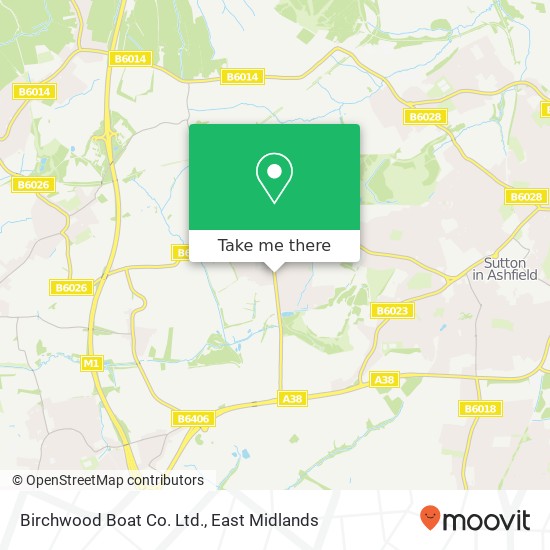Birchwood Boat Co. Ltd. map