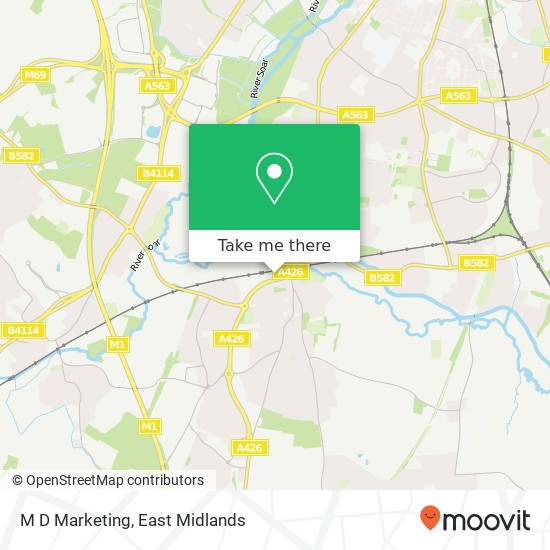 M D Marketing map