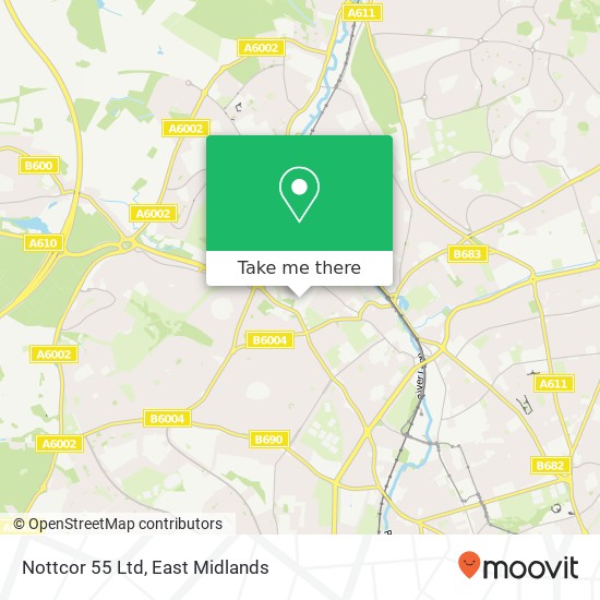 Nottcor 55 Ltd map