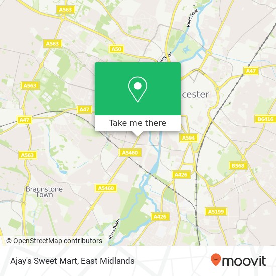 Ajay's Sweet Mart map