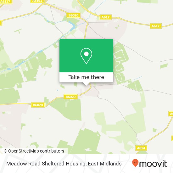 Meadow Road Sheltered Housing map