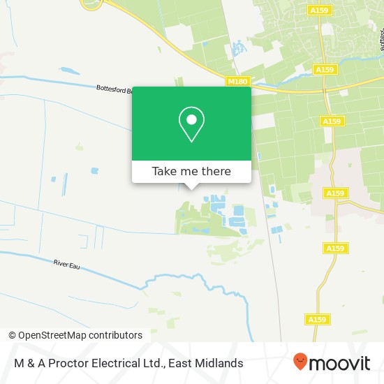 M & A Proctor Electrical Ltd. map