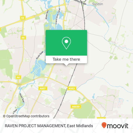 RAVEN PROJECT MANAGEMENT map