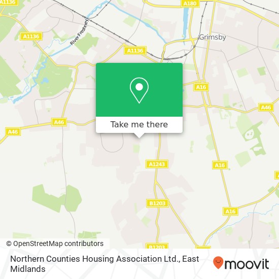 Northern Counties Housing Association Ltd. map