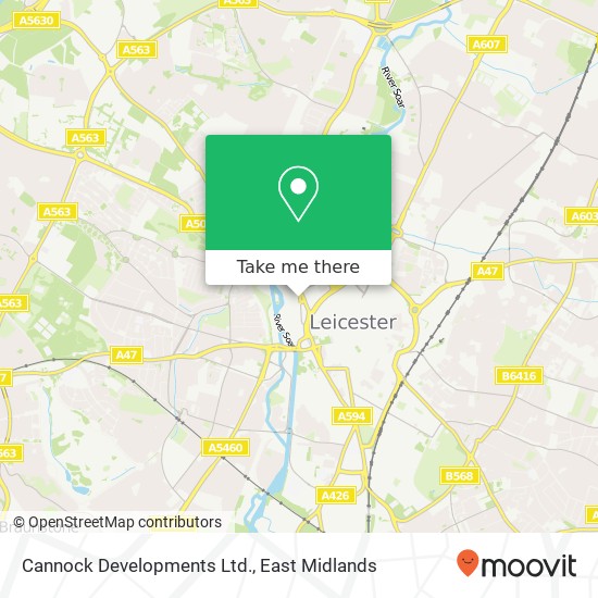 Cannock Developments Ltd. map