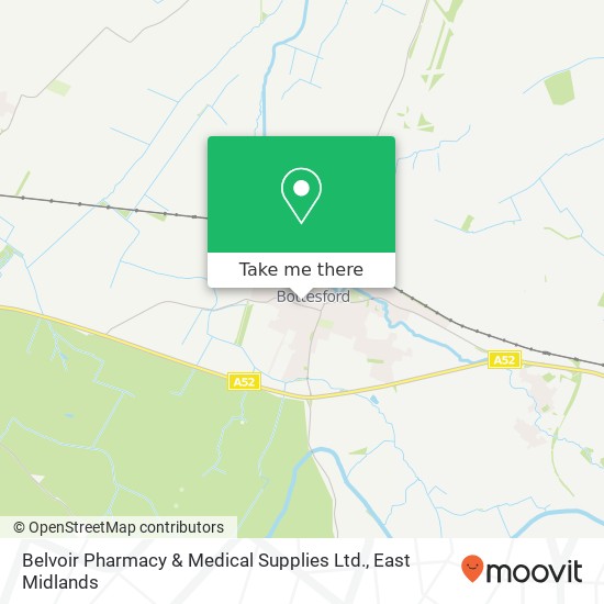 Belvoir Pharmacy & Medical Supplies Ltd. map