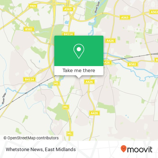 Whetstone News map