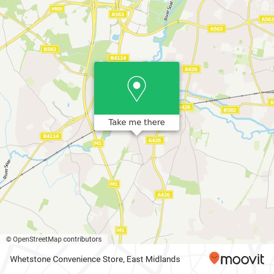 Whetstone Convenience Store map