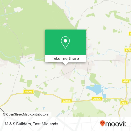 M & S Builders map
