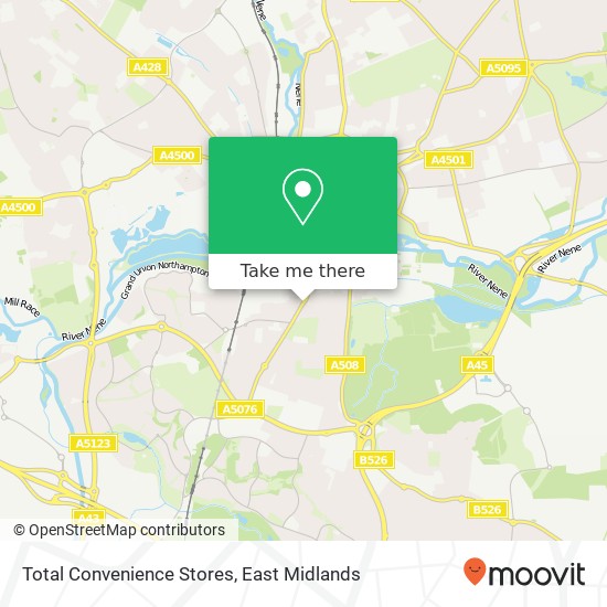 Total Convenience Stores map
