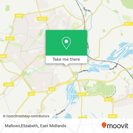 Mallows,Elizabeth, map