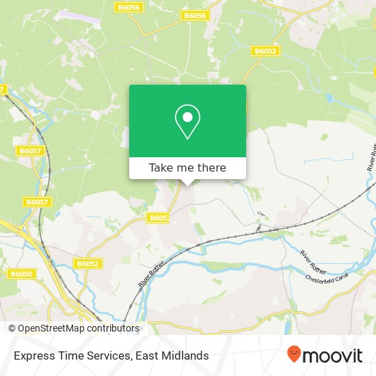 Express Time Services map