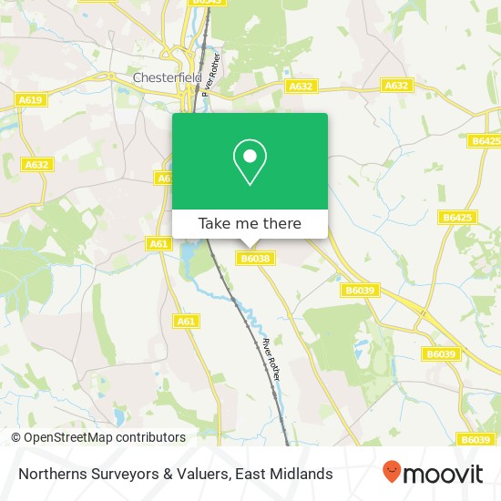 Northerns Surveyors & Valuers map