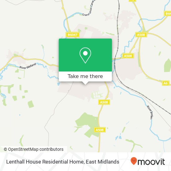 Lenthall House Residential Home map