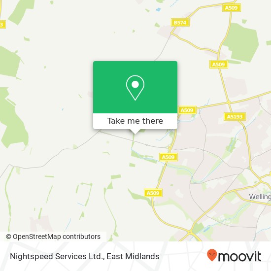 Nightspeed Services Ltd. map