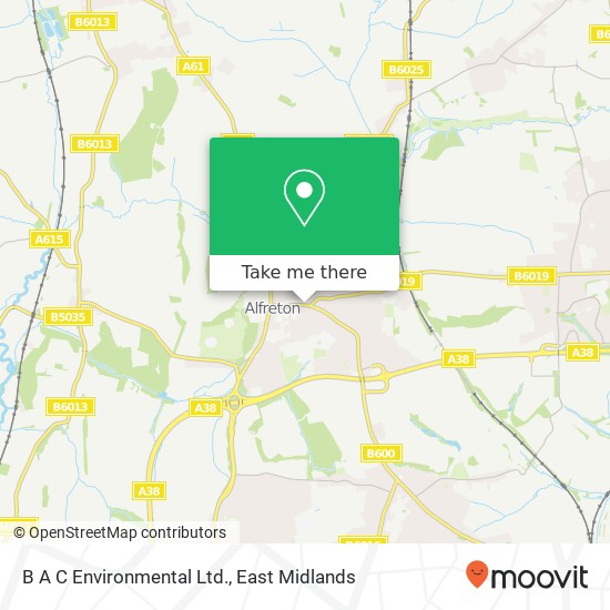 B A C Environmental Ltd. map