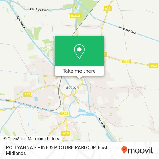 POLLYANNA'S PINE & PICTURE PARLOUR map