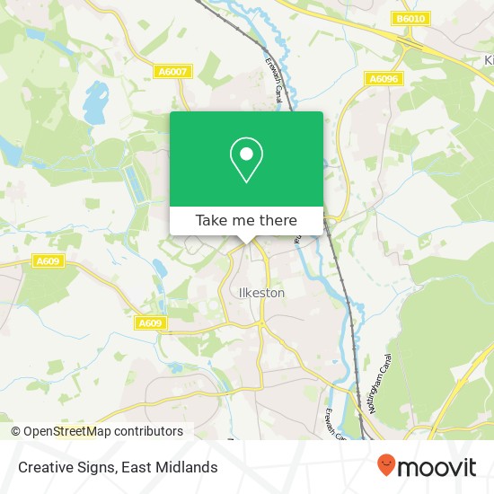 Creative Signs map