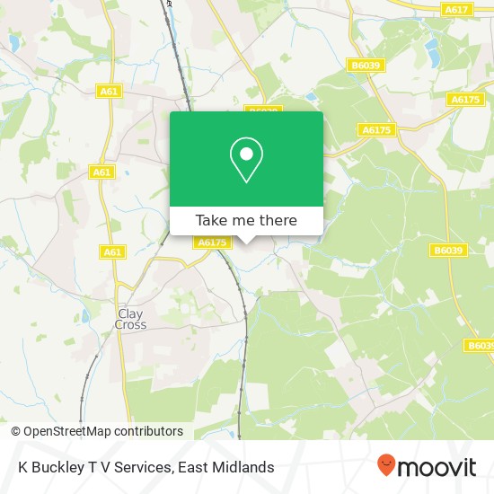 K Buckley T V Services map