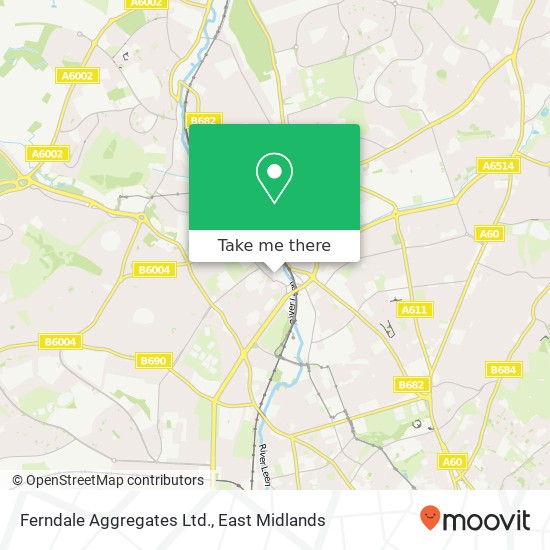 Ferndale Aggregates Ltd. map