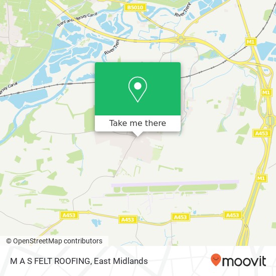 M A S FELT ROOFING map