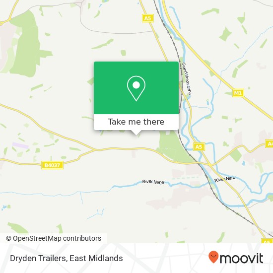 Dryden Trailers map