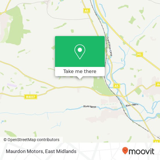 Maurdon Motors map