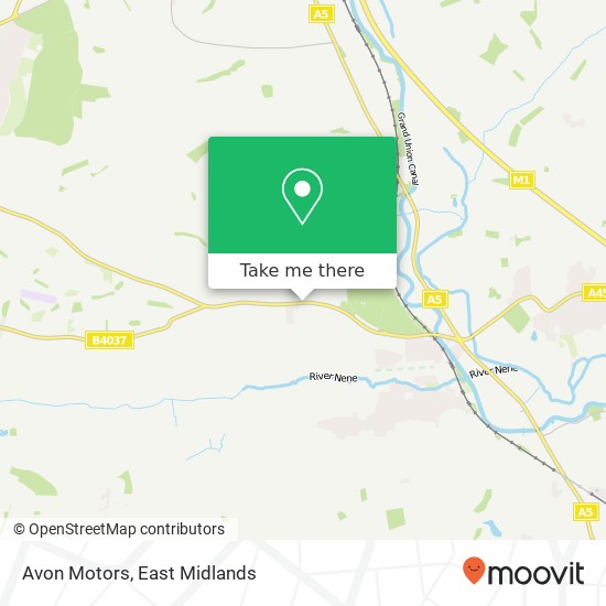 Avon Motors map