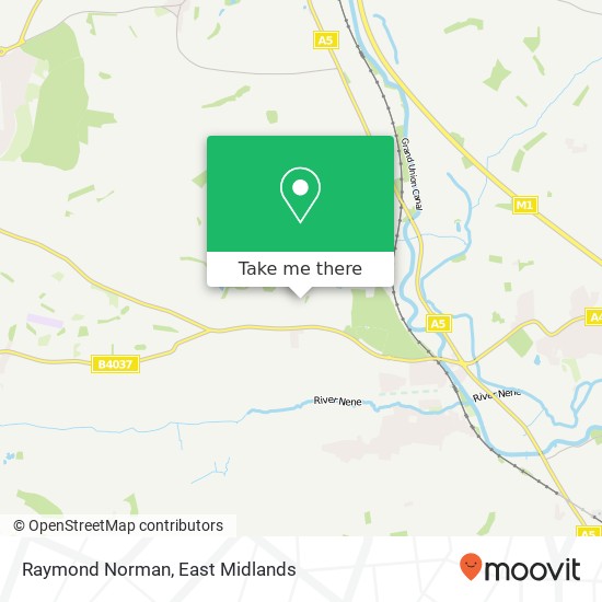 Raymond Norman map