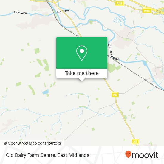 Old Dairy Farm Centre map