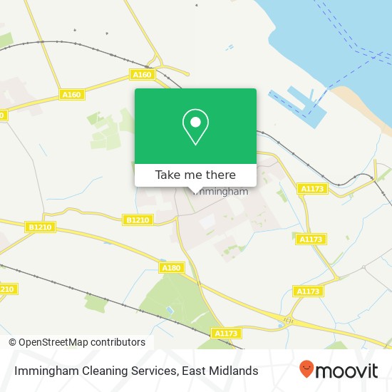 Immingham Cleaning Services map