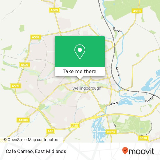 Cafe Cameo map