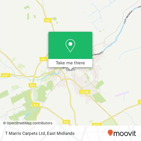 T Marris Carpets Ltd map