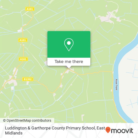 Luddington & Garthorpe County Primary School map