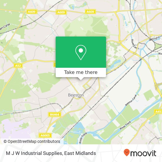 M J W Industrial Supplies map