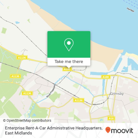 Enterprise Rent-A-Car Administrative Headquarters map